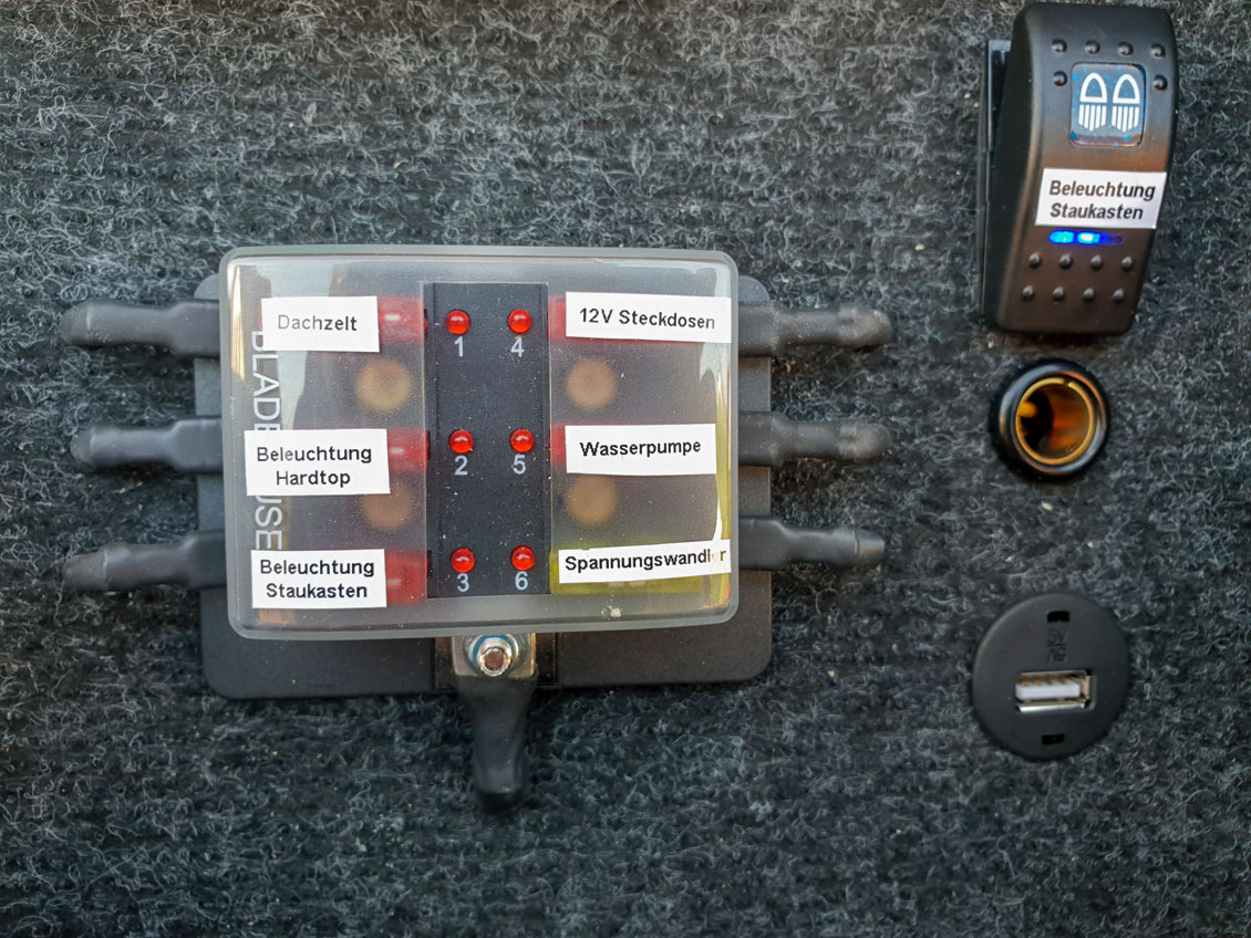 Zusätzliche elektrische Verbraucher